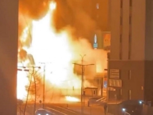 Три теплоэлектростанции на территории Украины получили серьёзные повреждения на фоне взрывов