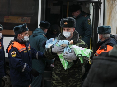 Почти 600 жителей Донбасса эвакуировали в Липецкую область