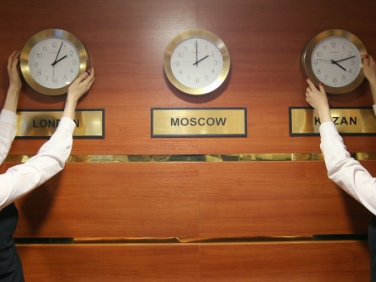 С 1 сентября в России устанавливается 9 часовых зон.