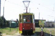 Трамвай № 1 будет работать 25 июля по укороченной схеме