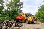 500 кубометров мусора вывезут с незаконной свалки в районе ЛТЗ