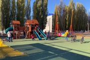 Детский парк открылся в Чаплыгине после реконструкции