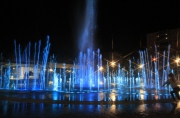 В Липецке открыли фонтан перед спорткомплексом «Звездный»