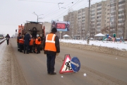 В Липецке продолжается текущий ремонт дорог.