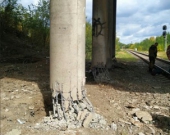 МВД ЛНР сообщило о повреждении путепровода в Луганске в результате теракта