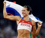 Исинбаева установила новый мировой рекорд.