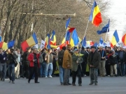 Марш против присоединения к России собрал в Кишиневе 1,5 тысячи человек.