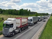 С 1 июня Польша закроет движение через свою границу для грузовиков России и Беларуси