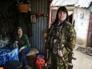 Состоящая из женщин рота зашла на позиции Вооружённых сил Украины (ВСУ) на кременском участке фронта в Донбассе