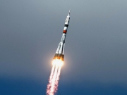 С космодрома Байконур на МКС со второй попытки стартовала ракета «Союз-2.1а» с пилотируемым кораблем «Союз МС-25»