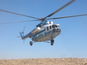 В Коми упал вертолет Ми-8.