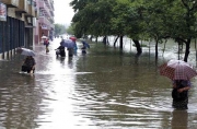 Во время наводнения в КНДР погибли десятки людей.