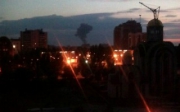 Мощный взрыв прогремел на территории химического завода в Донецке.