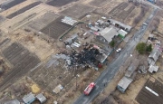 Упавший в Приморье Су-25 разрушил два сарая в огороде