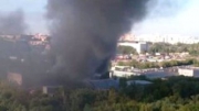 Причиной пожара на складе в Москве могло стать короткое замыкание